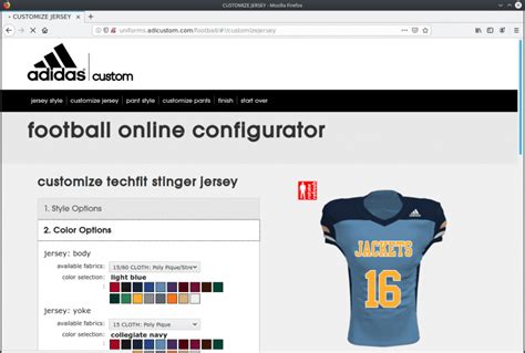 design adidas jersey|adidas uniform configurator.